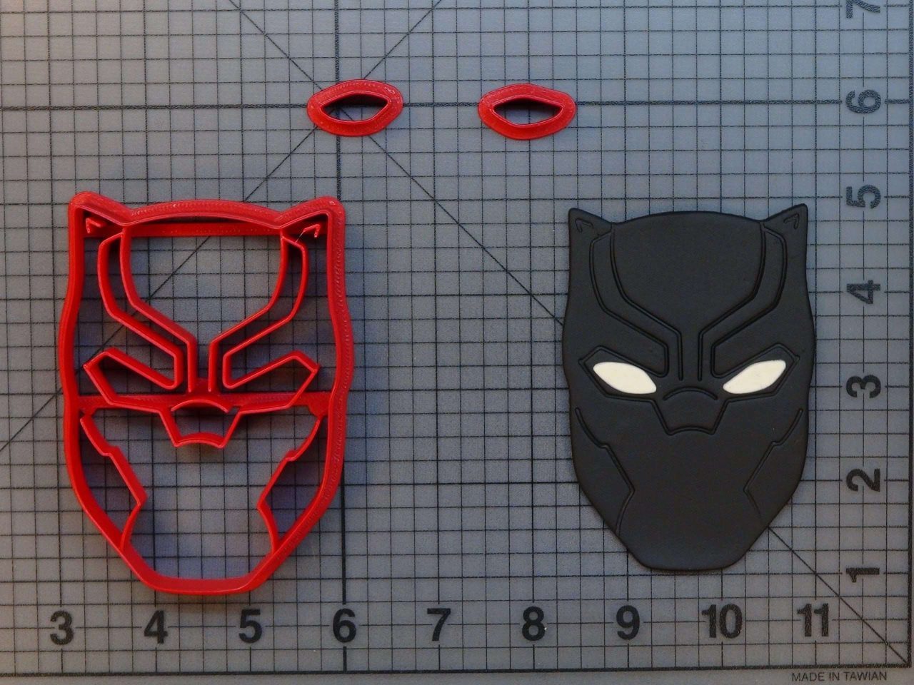 Black Panther Face 266-610 Cookie Cutter Set