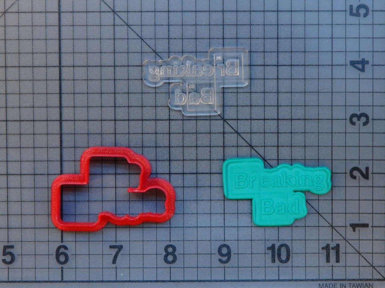 Breaking Bad 227-070 Cookie Cutter and Stamp (Imprinted)