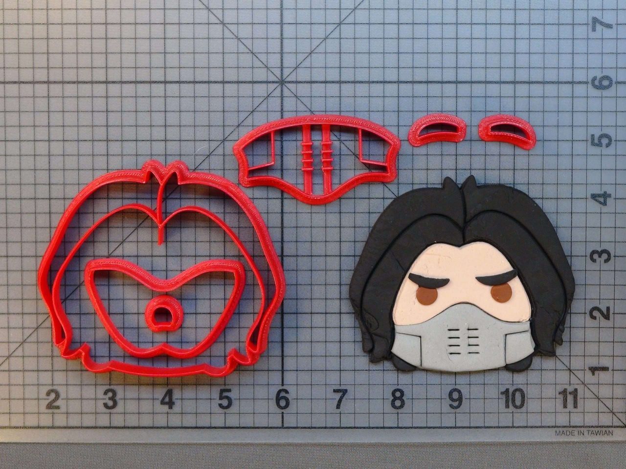Bucky Barnes Toy 266-549 Cookie Cutter Set