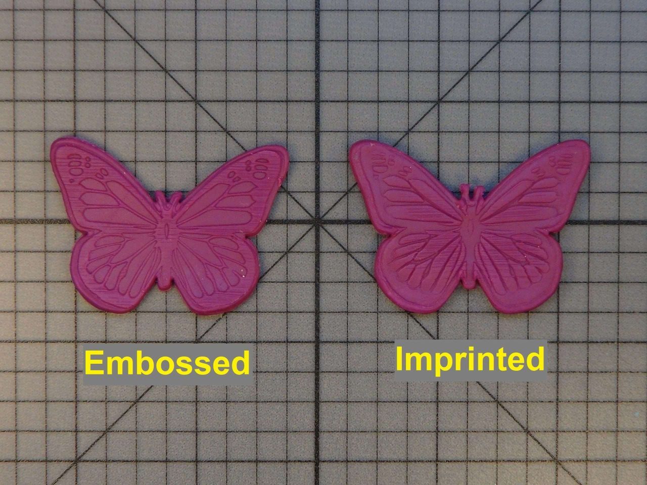 Butterfly 227-089 Cookie Cutter and Stamp (Written)