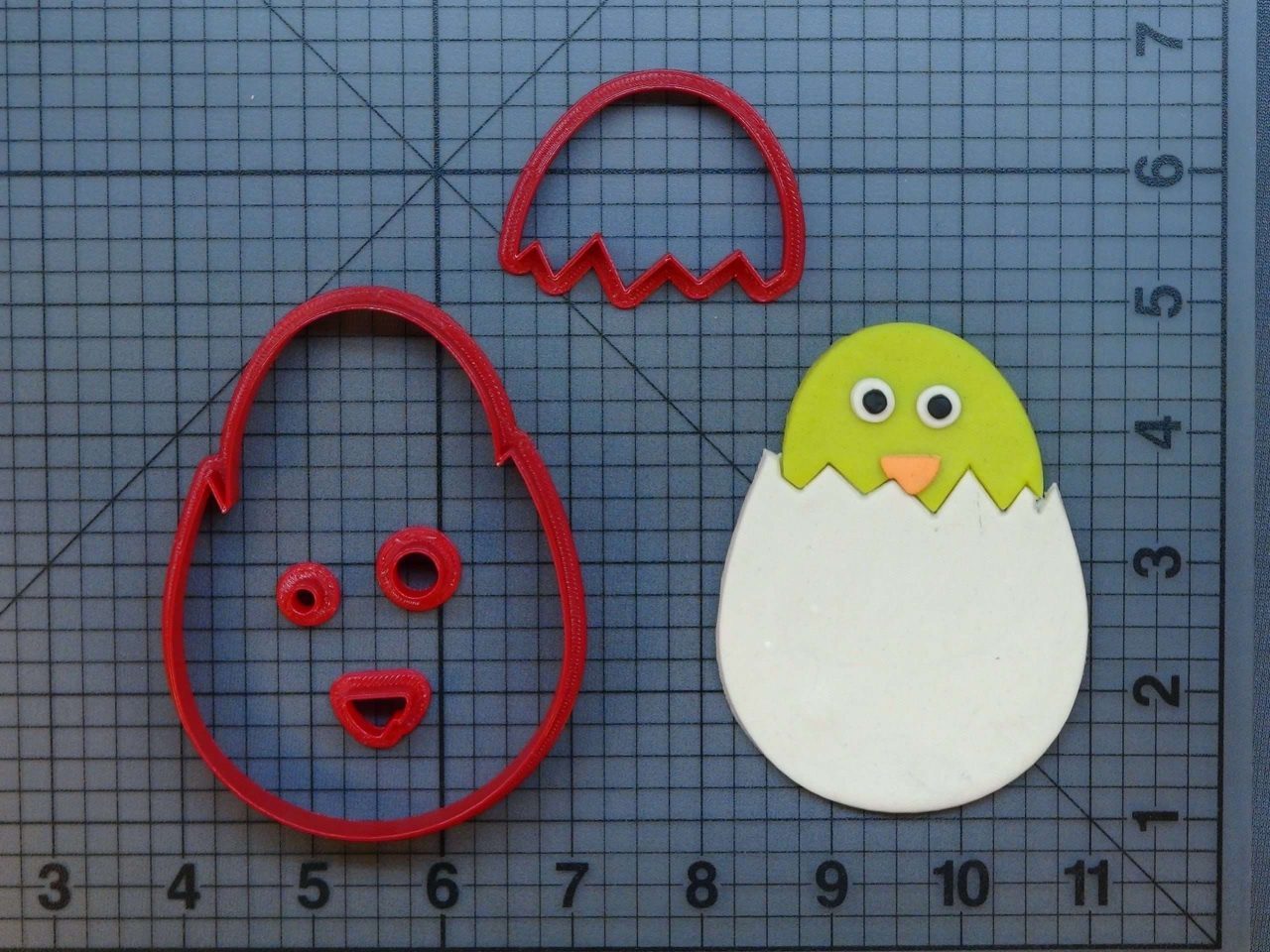 Chick in a Egg 266-599 Cookie Cutter Set