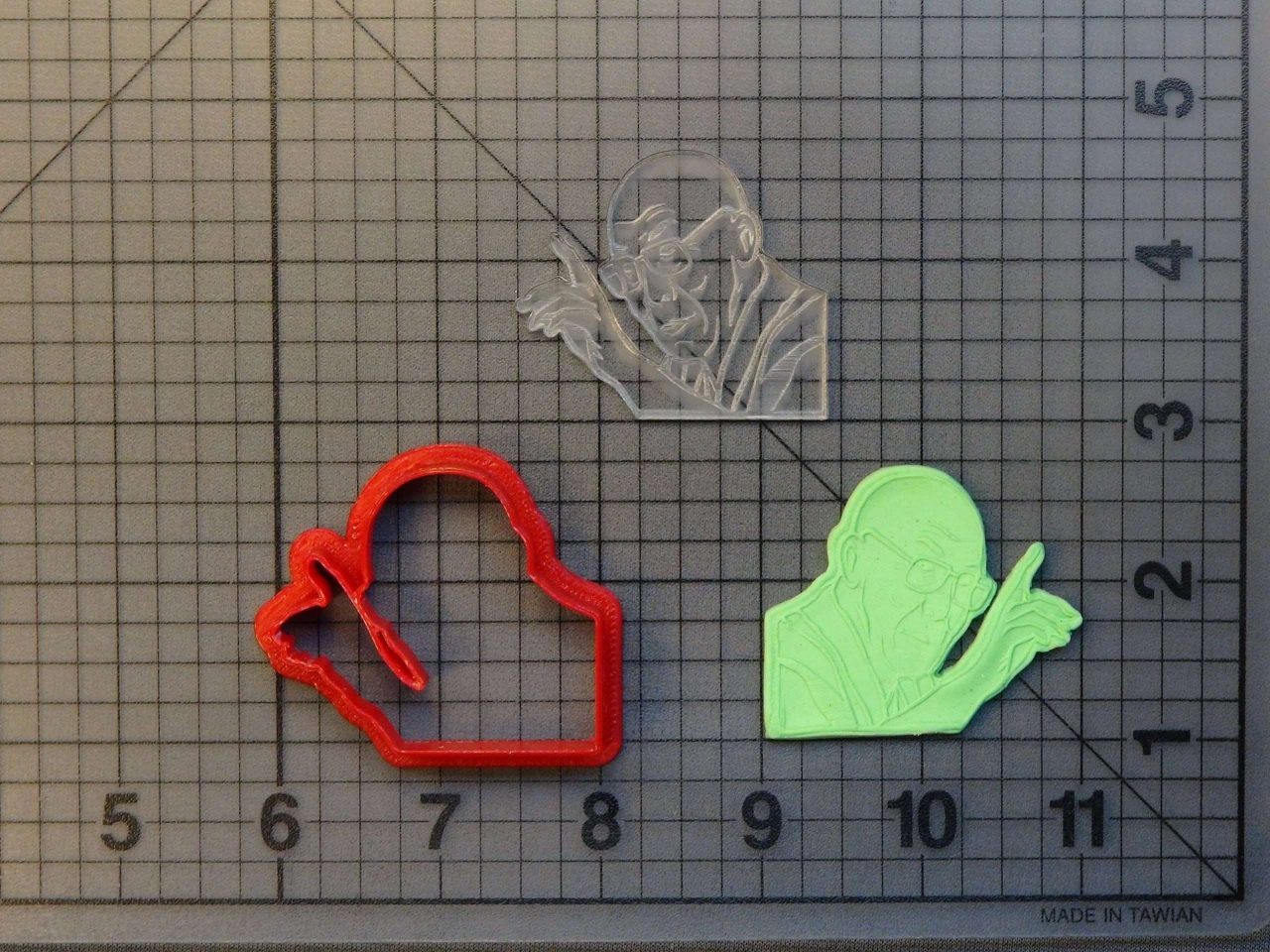 Dalai Lama 227-130 Cookie Cutter and Stamp (Embossed)