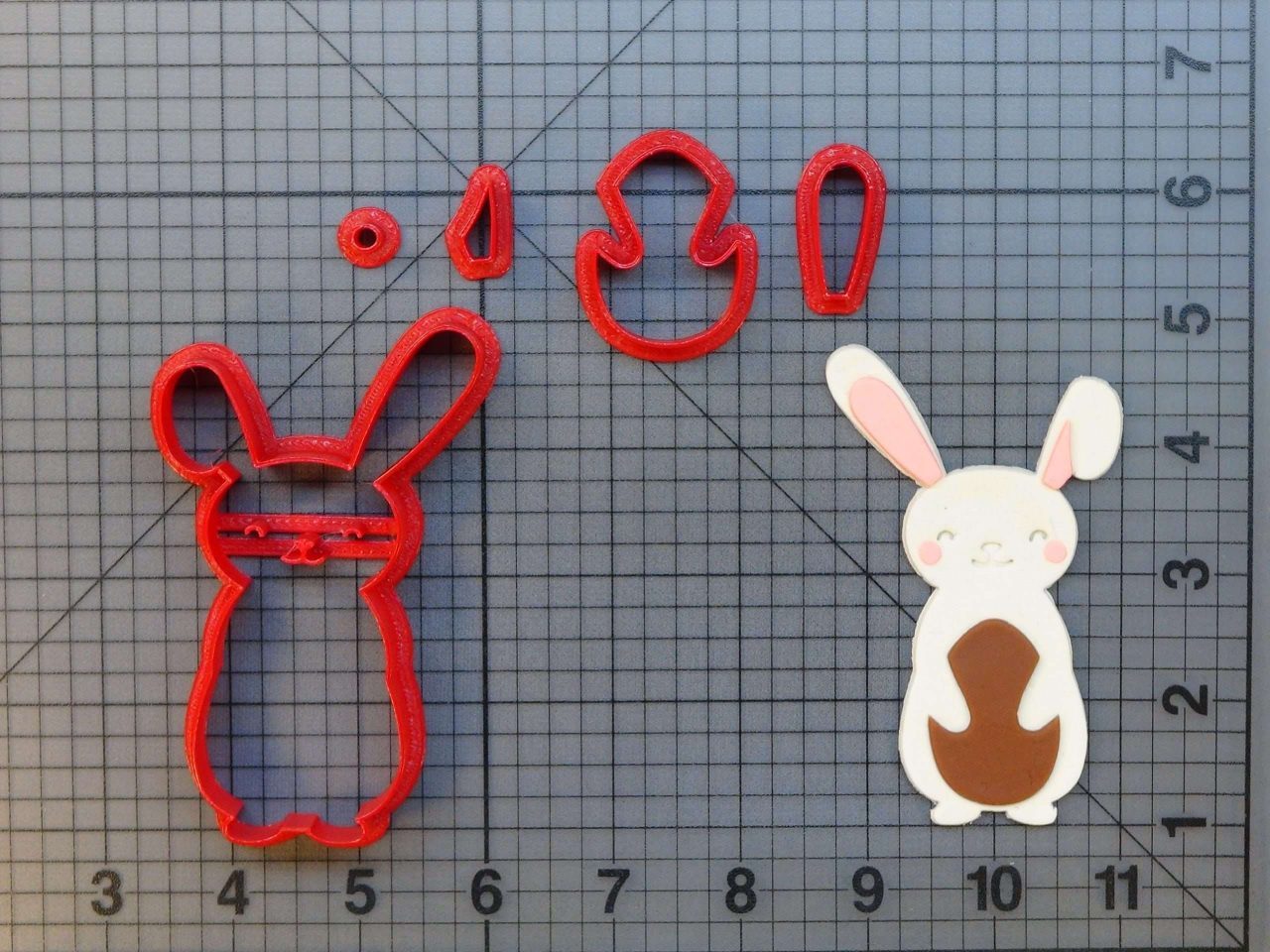 Easter Bunny 266-602 Cookie Cutter Set