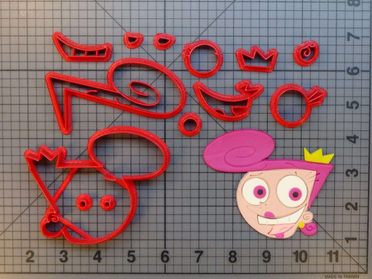 Fairly Odd Parents- Wanda 266-571 Cookie Cutter Se