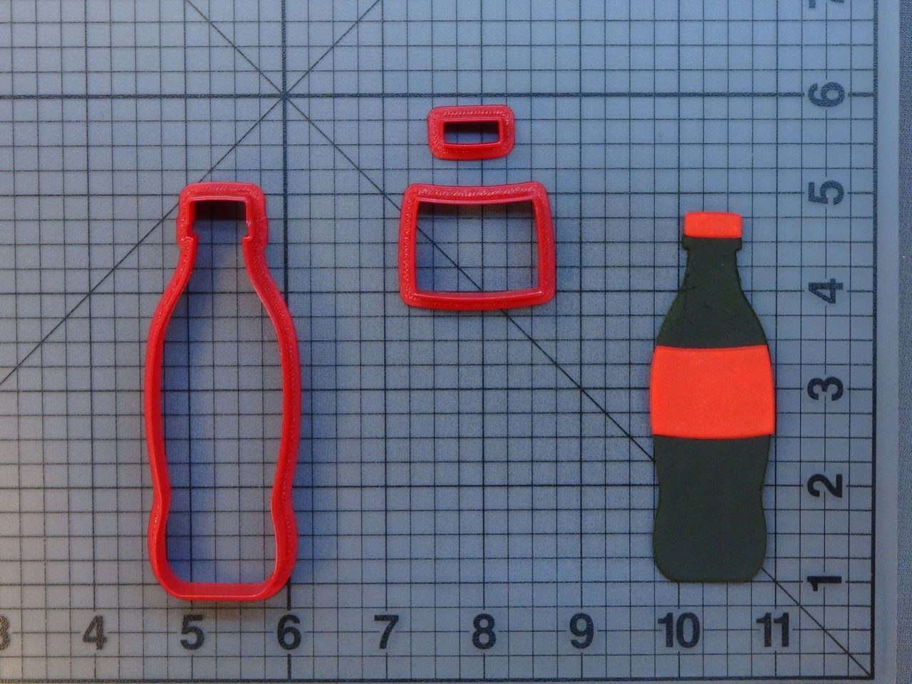 Glass Bottle 266-496 Cookie Cutter Set
