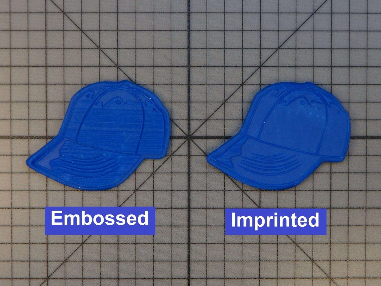 Hat 227-091 Cookie Cutter and Stamp (Written)