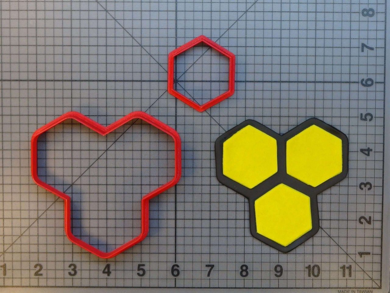 Honey Comb 266-534 Cookie Cutter Set