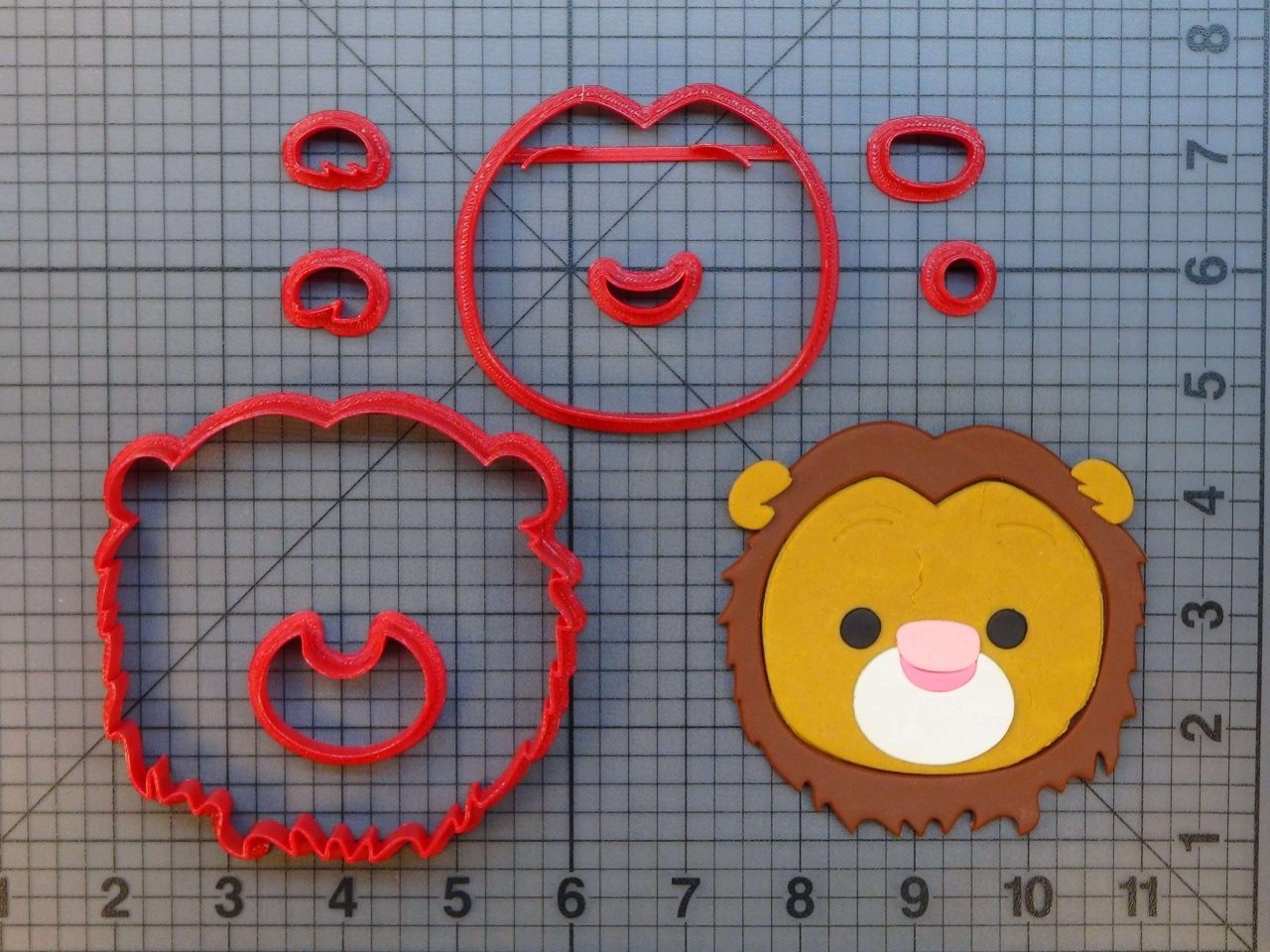 Lion King - Mufasa Toy 266-544 Cookie Cutter Set