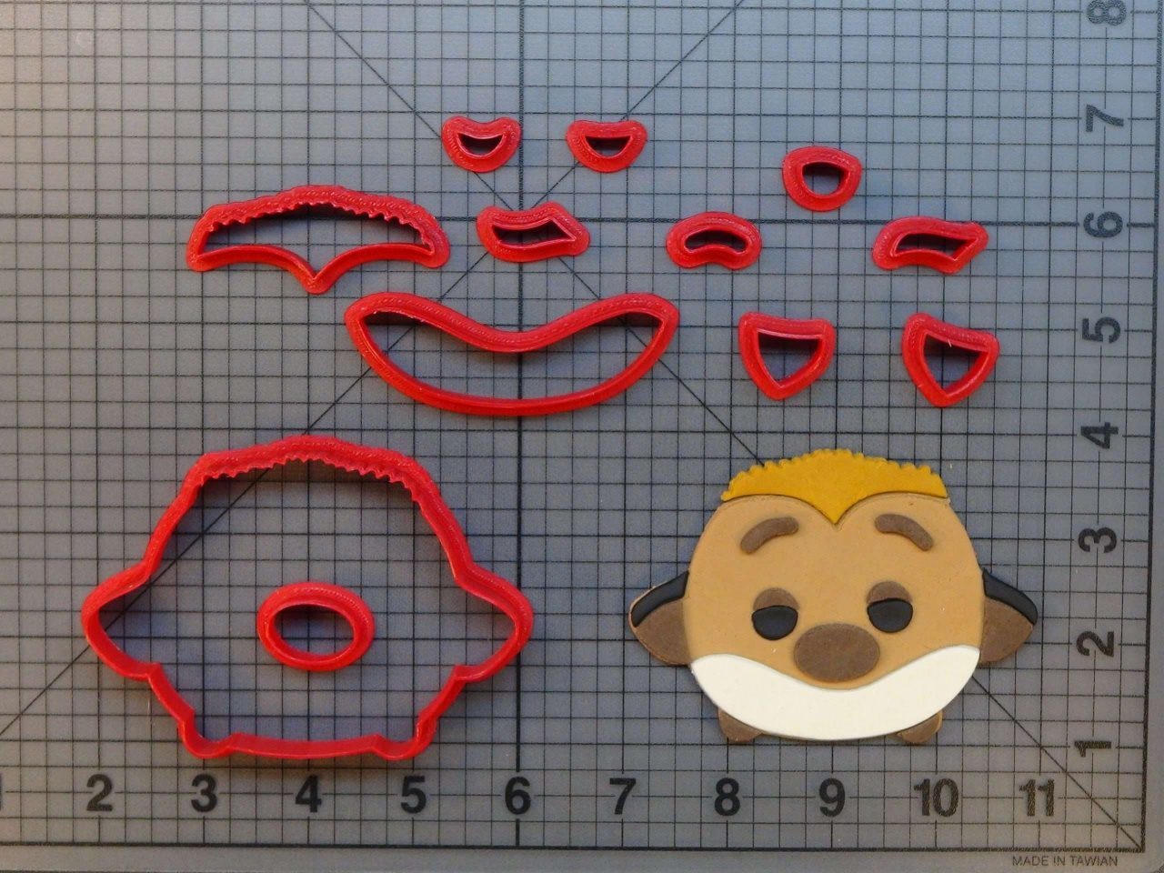 Lion King - Timon Toy 266-542 Cookie Cutter Set