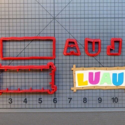 Luau 266-529 Cookie Cutter Set