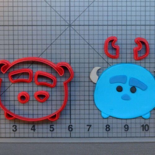 Monsters Inc. - James P. Sullivan Toy 266-547 Cookie Cutter Set