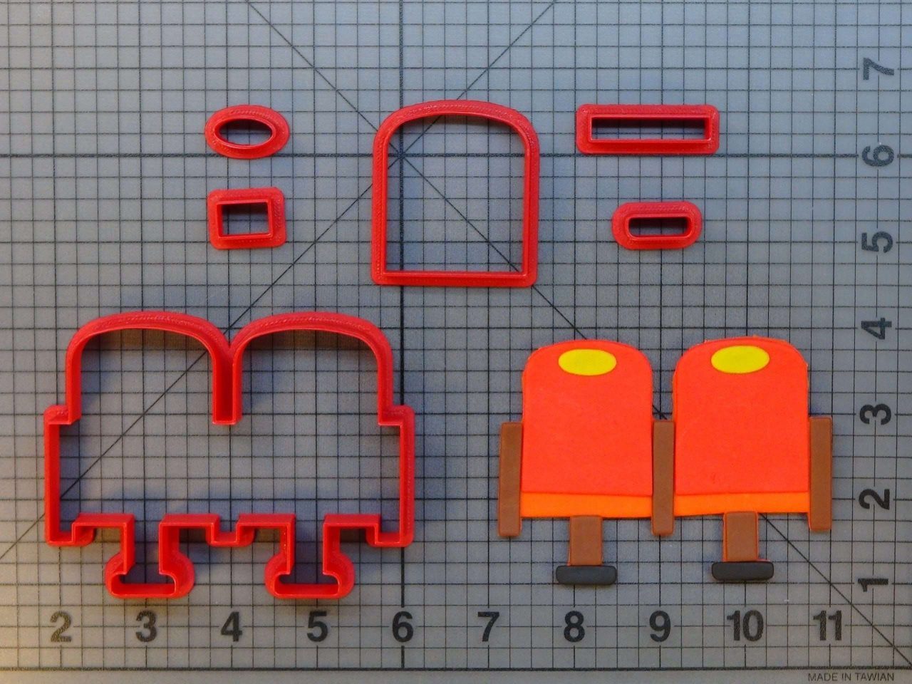 Movie Seat 266-597 Cookie Cutter Set