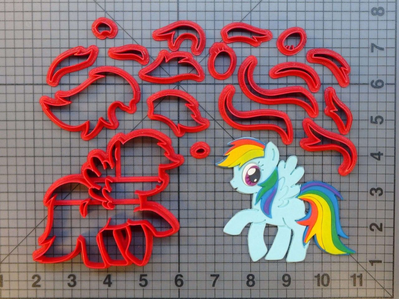 My Little Pony - Rainbow Dash 266-627 Cookie Cutter Set