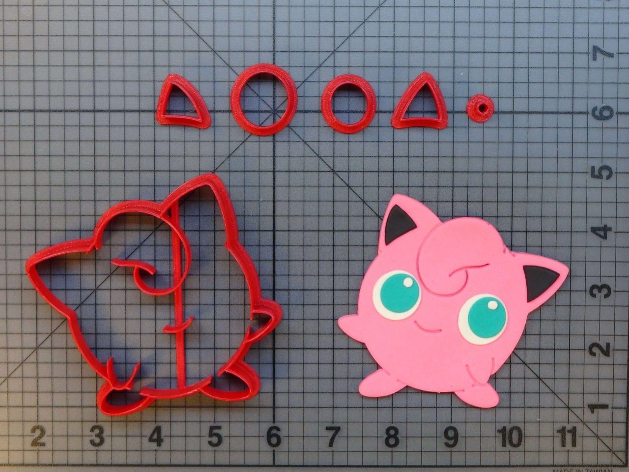 Pokemon - Jiggly Puff 266-605 Cookie Cutter Set