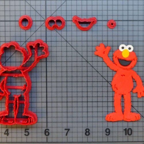 Sesame Street - Elmo Body 266-615 Cookie Cutter Set