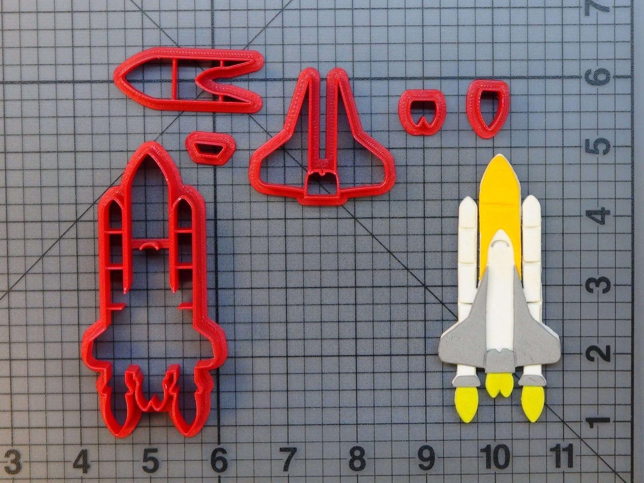 Space Shuttle 266-593 Cookie Cutter Set