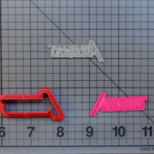 Avengers 277-307 Cookie Cutter and Stamp