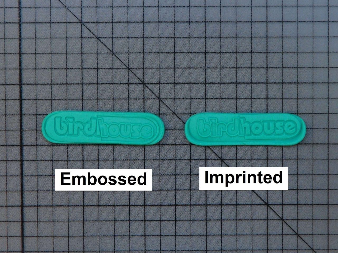 Birdhouse Skateboard 227-141 Cookie Cutter and Stamp (Written)