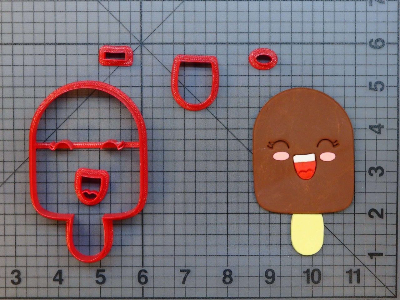 Cute Ice Cream 266-682 Cookie Cutter Set