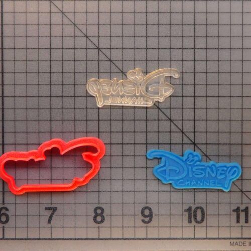 Disney Channel 227-077 Cookie Cutter and Stamp (Imprinted)
