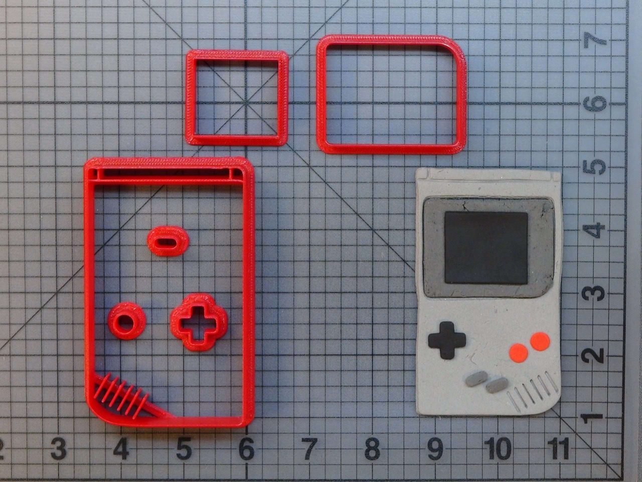 Gameboy 266-689 Cookie Cutter Set