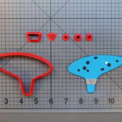 Legend of Zelda - Ocarina 266-685 Cookie Cutter Set