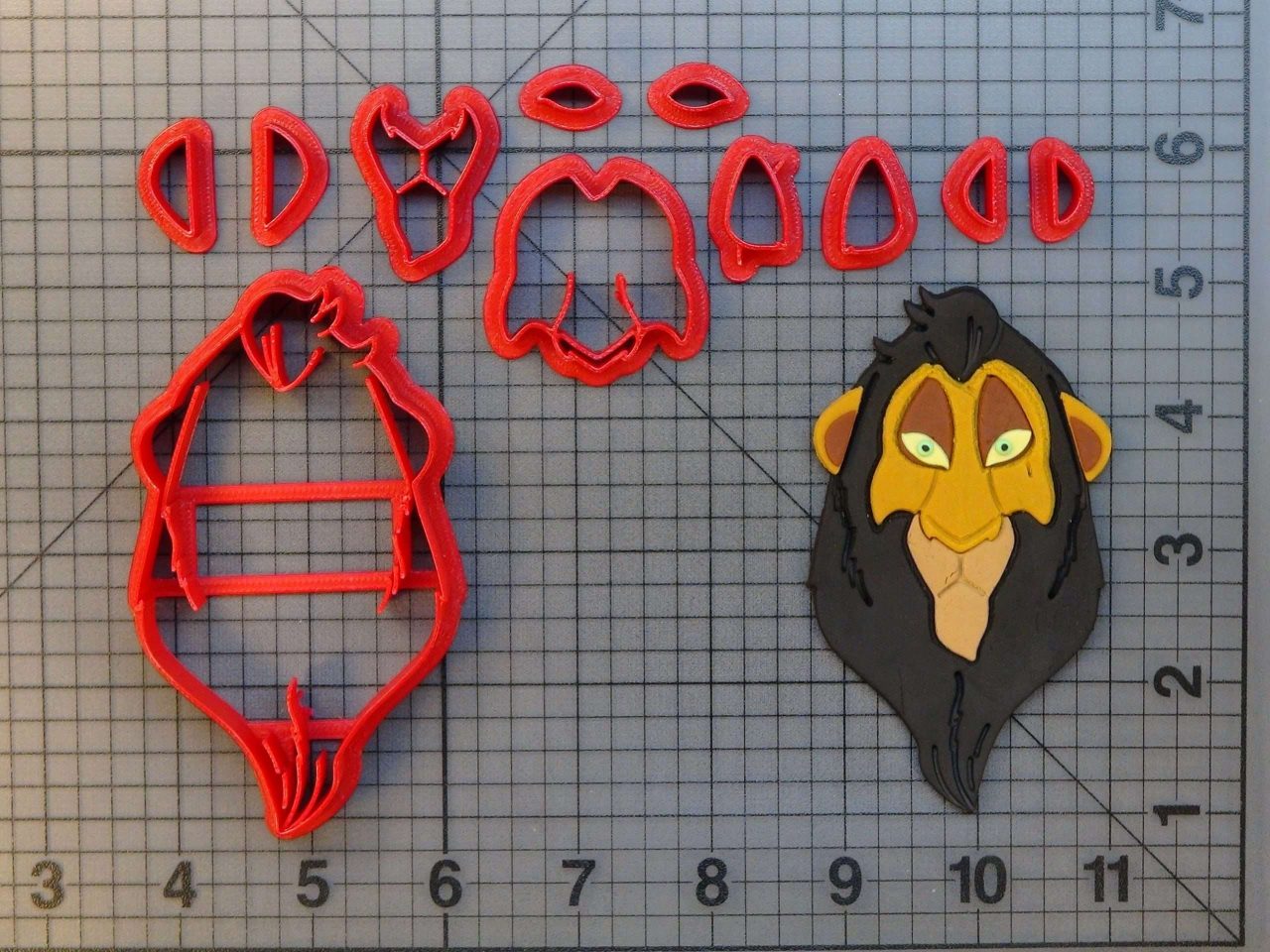 Lion King - Scar 266-672 Cookie Cutter Set