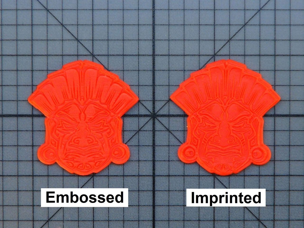 Mayan 227-127 Cookie Cutter and Stamp (Written)