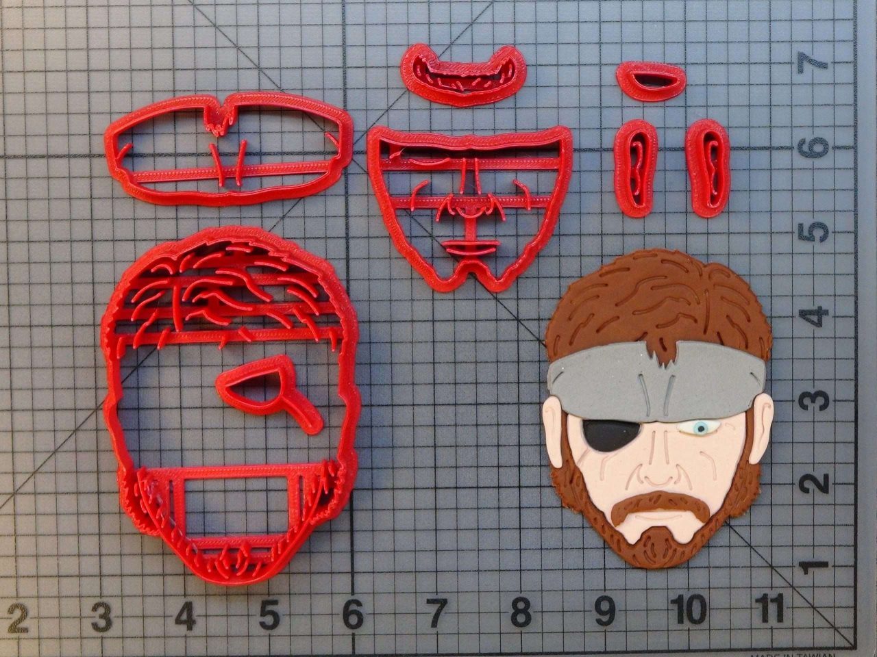 Metal Gear Solid - Snake 266-669 Cookie Cutter Set