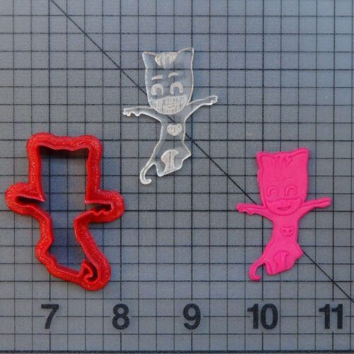 JB_PJ Masks - Catboy 277-258 Cookie Cutter and Stamp (Embossed)