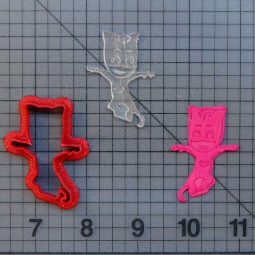 JB_PJ Masks - Catboy 277-258 Cookie Cutter and Stamp (Imprinted)