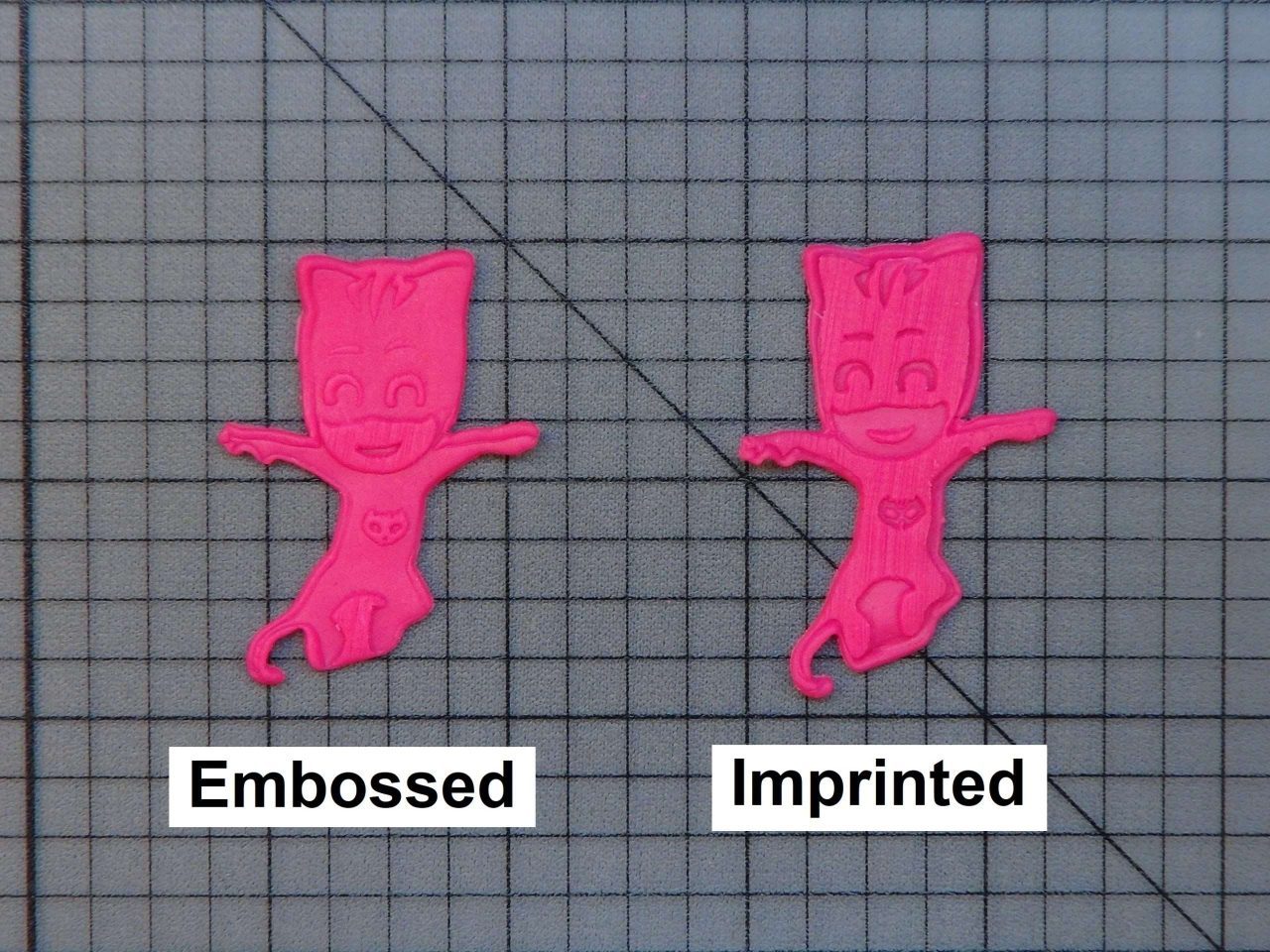 JB_PJ Masks - Catboy 277-258 Cookie Cutter and Stamp (Written)