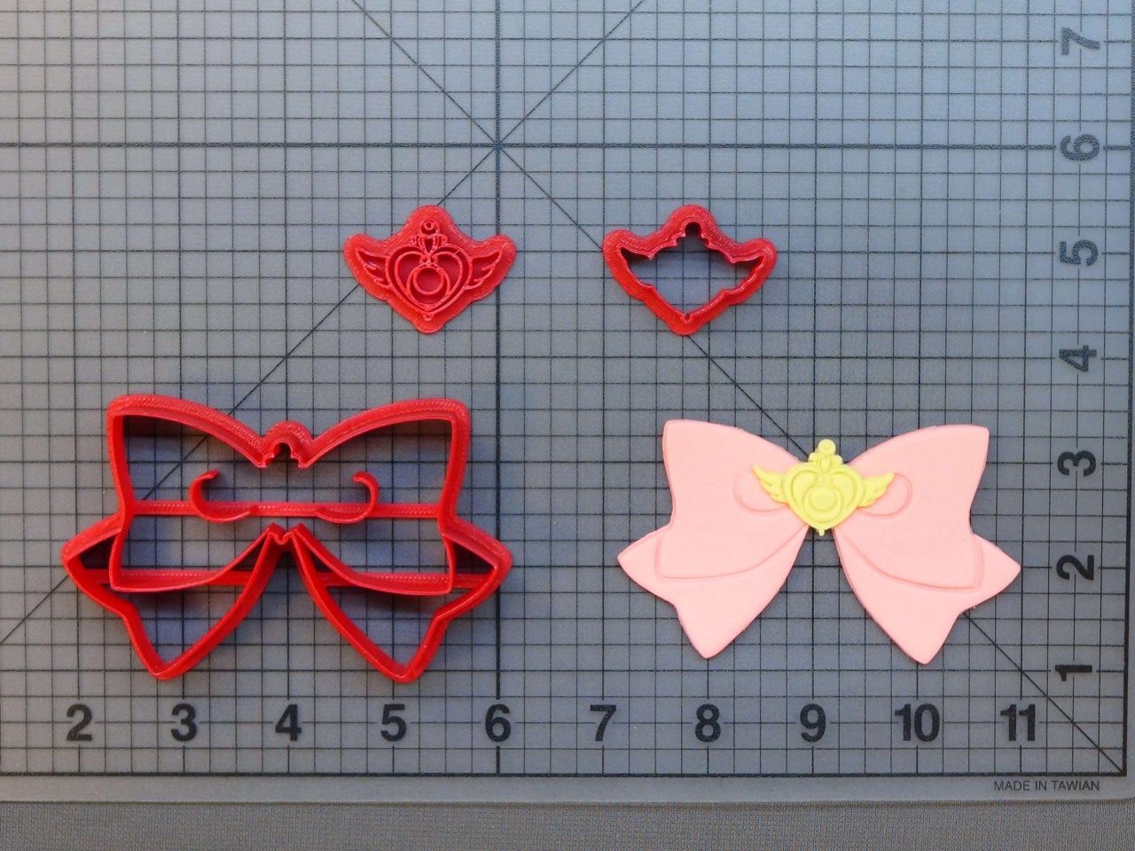 Sailor Moon - Bow 266-688 Cookie Cutter Set