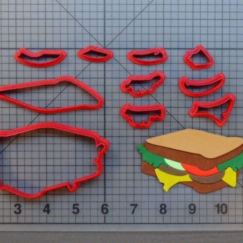 Sandwich 266-677 Cookie Cutter Set