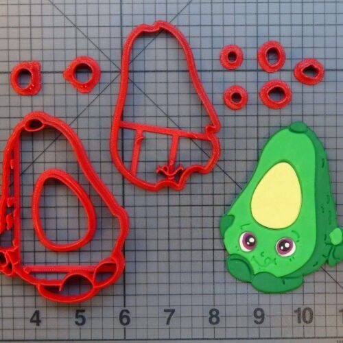 Shopkins - Dippy Avocado 266-678 Cookie Cutter Set