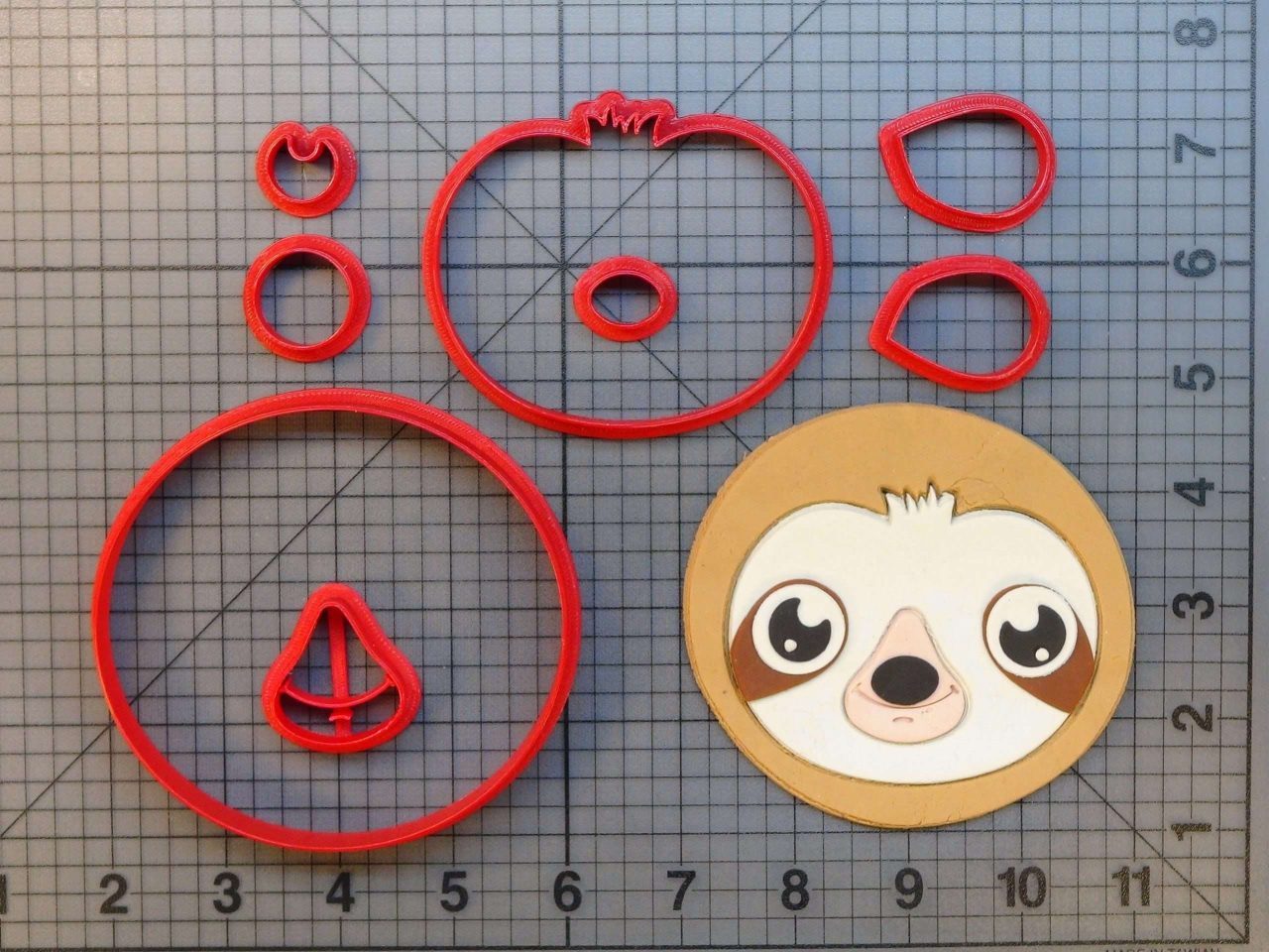 Sloth 266-671 Cookie Cutter Set