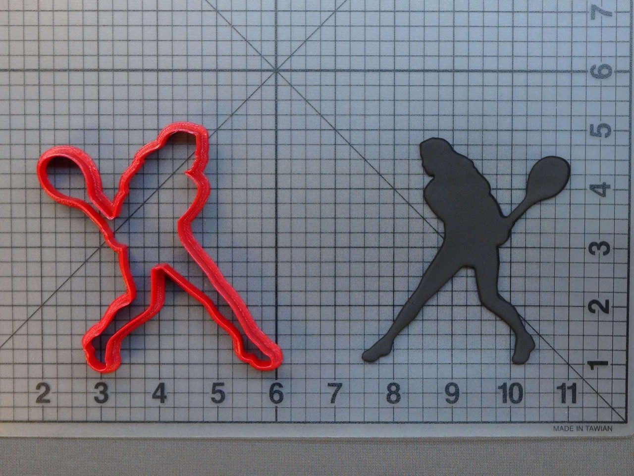 Tennis Player 266-640 Cookie Cutter
