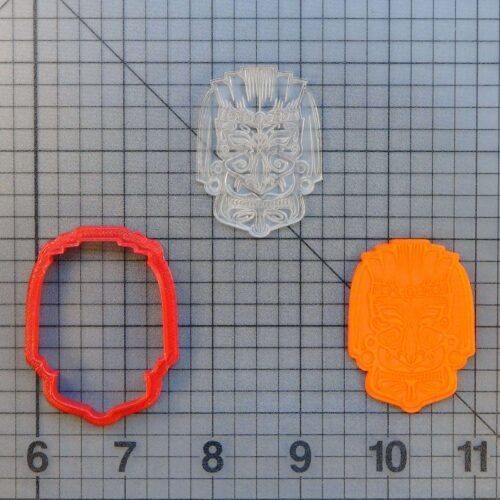 Tiki 227-128 Cookie Cutter and Stamp (Imprinted)