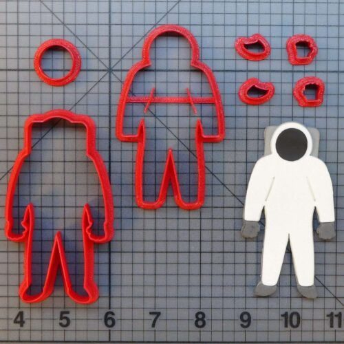 Astronaut 266-681 Cookie Cutter Set