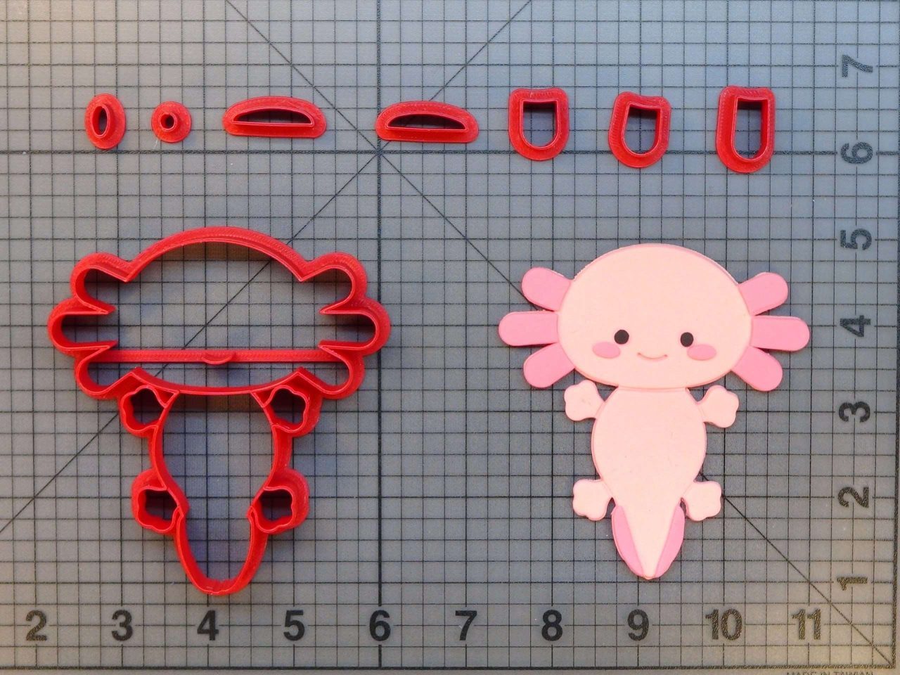 Axolotl 266-832 Cookie Cutter Set