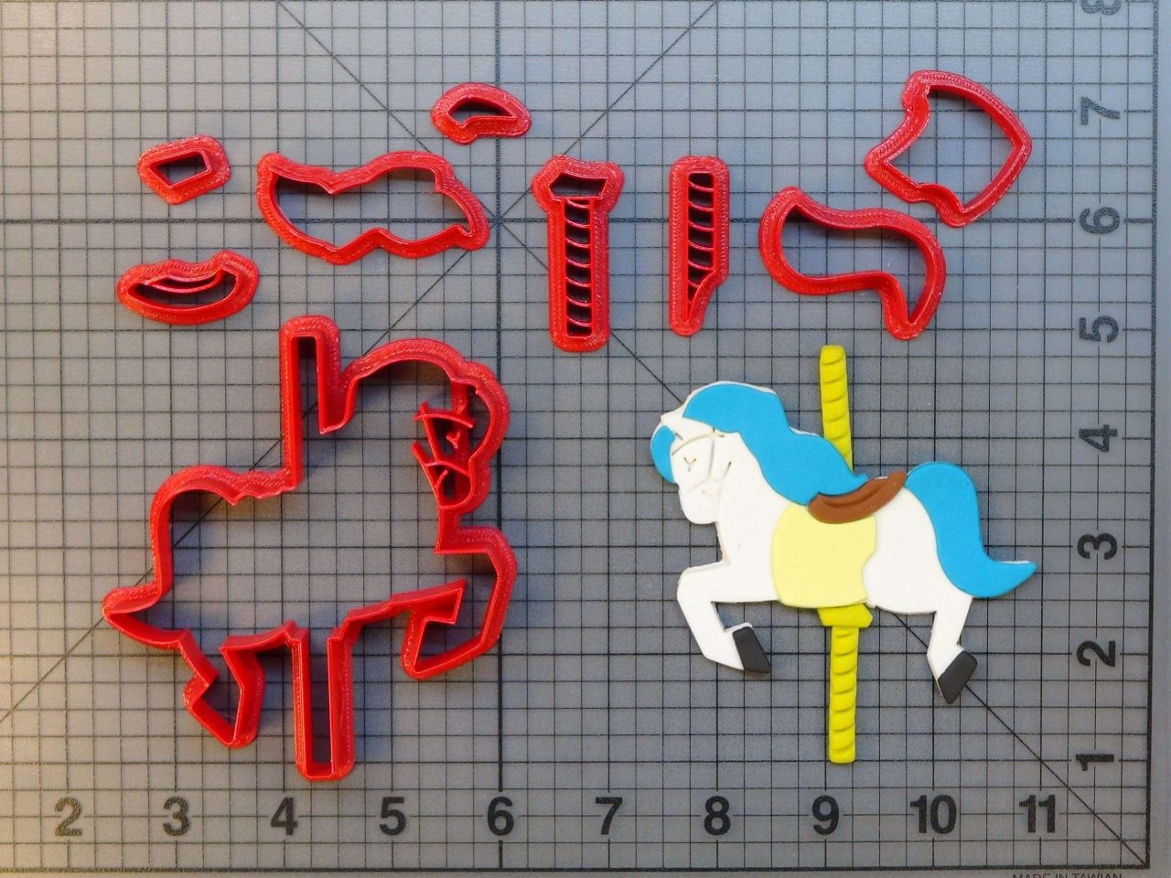 Carousel Horse 266-792 Cookie Cutter Set