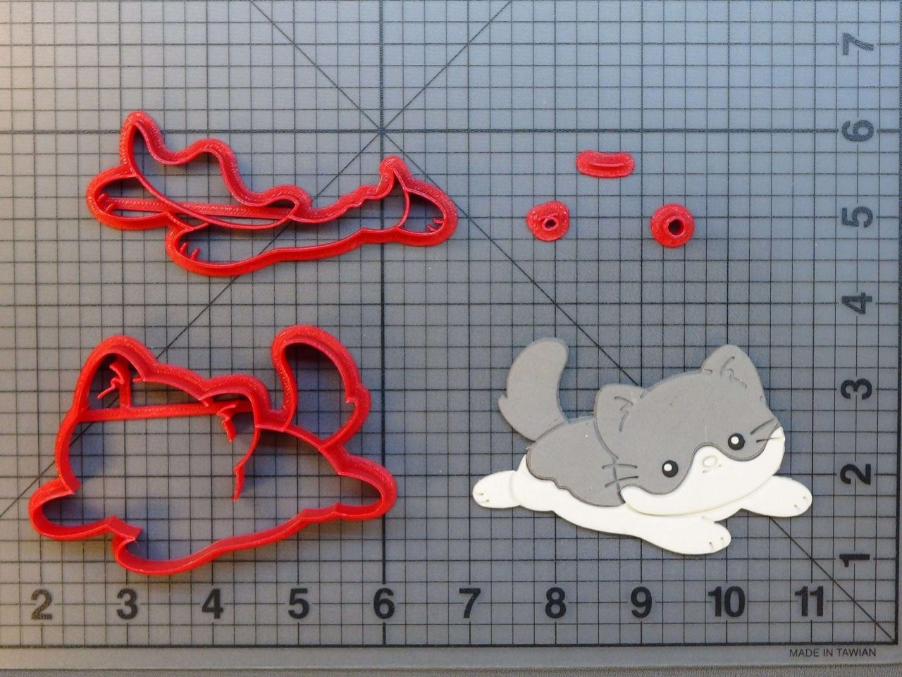 Cute Kitten 266-765 Cookie Cutter Set