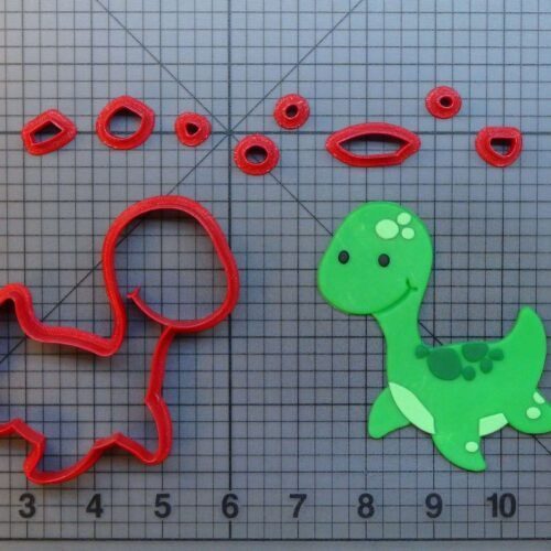 Cute Loch Ness Monster 266-763 Cookie Cutter Set