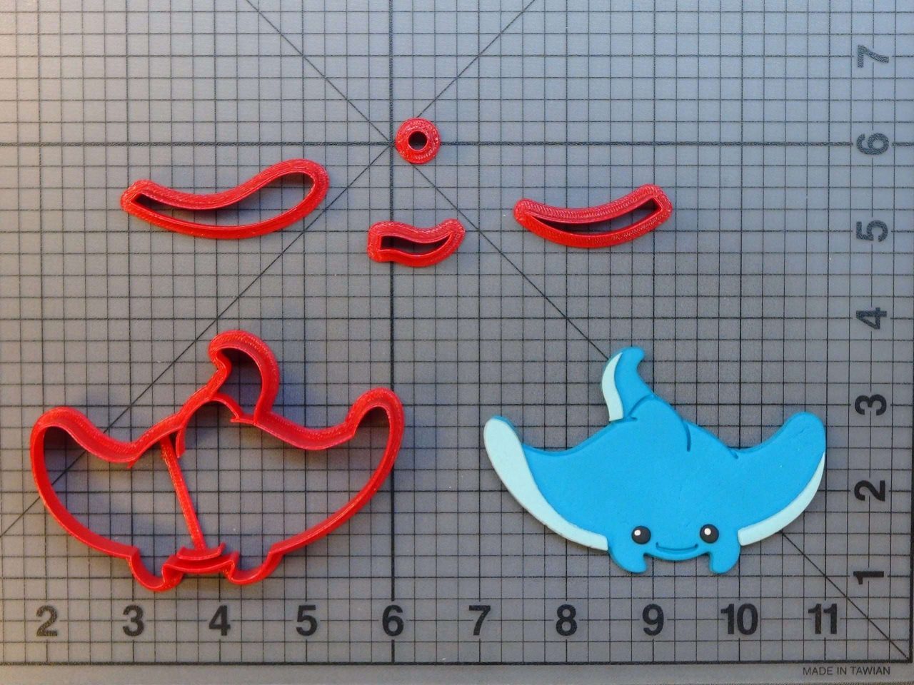 Cute Stingray 266-766 Cookie Cutter Set