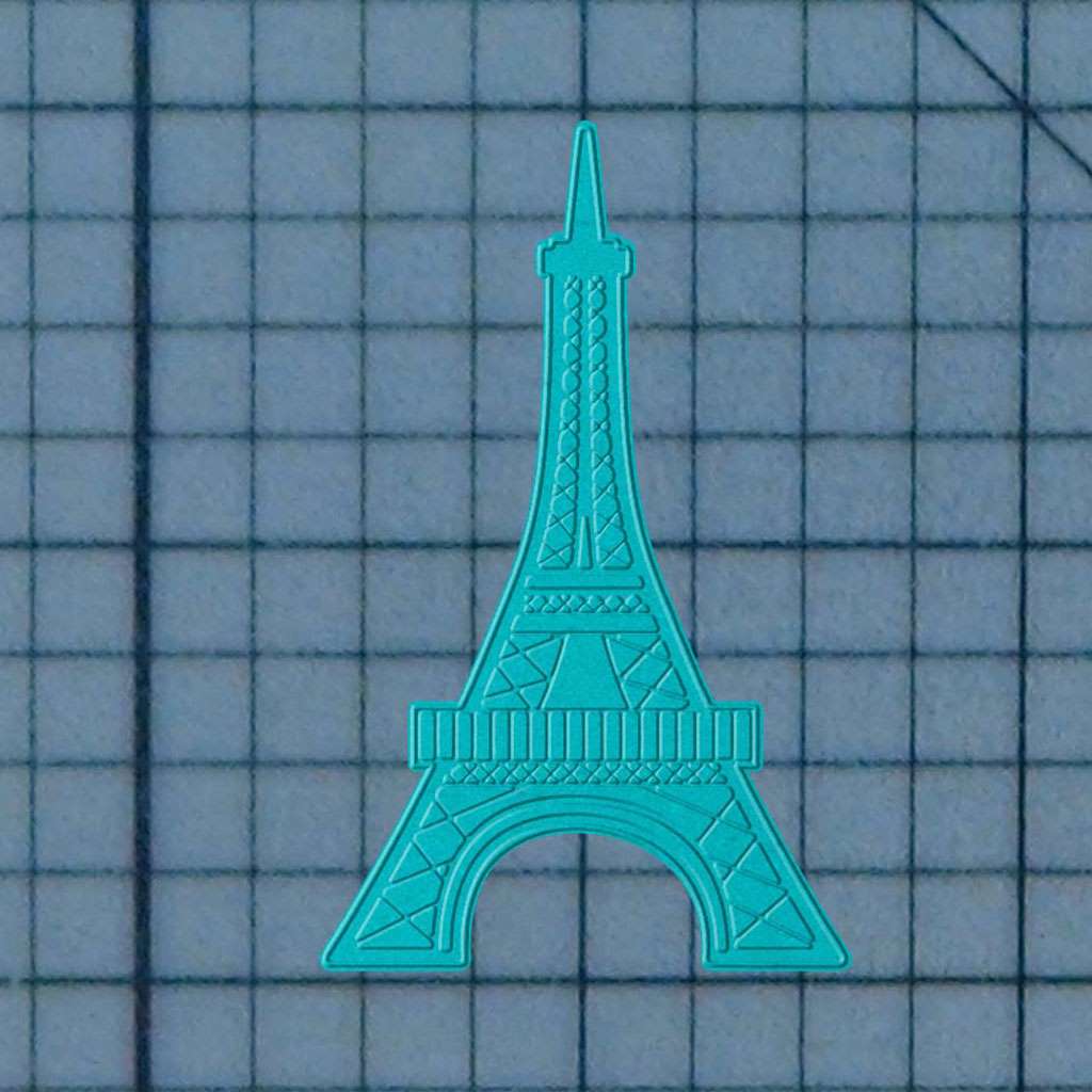 Eiffel Tower 227-355 Cookie Cutter and Stamp (Embossed 1)