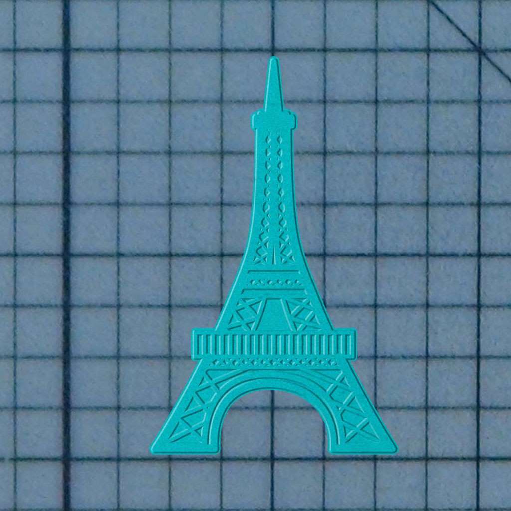 Eiffel Tower 227-355 Cookie Cutter and Stamp (Imprinted 2)