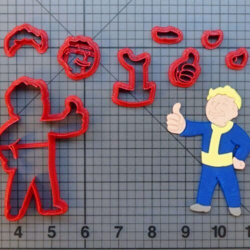 Fallout - Vault Boy 266-706 Cookie Cutter Set