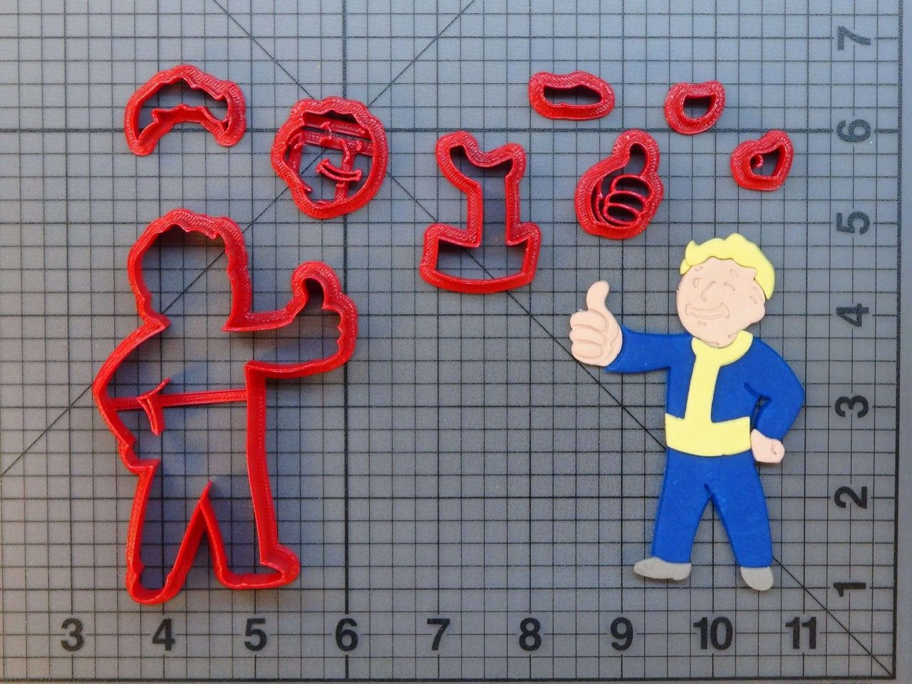 Fallout - Vault Boy 266-706 Cookie Cutter Set