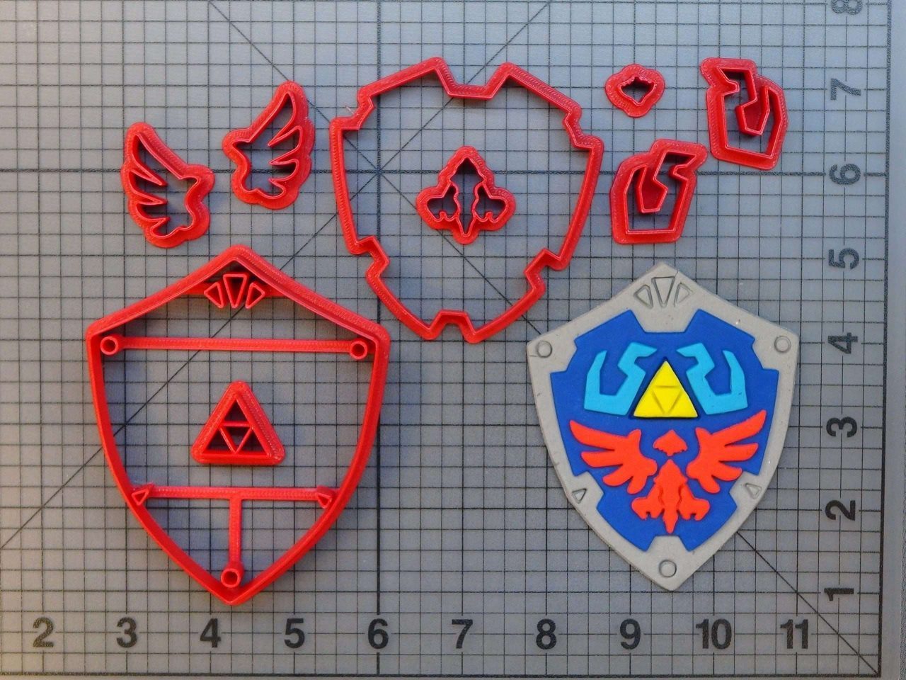 Legend of Zelda - Hylian Shield 266-707 Cookie Cutter Set