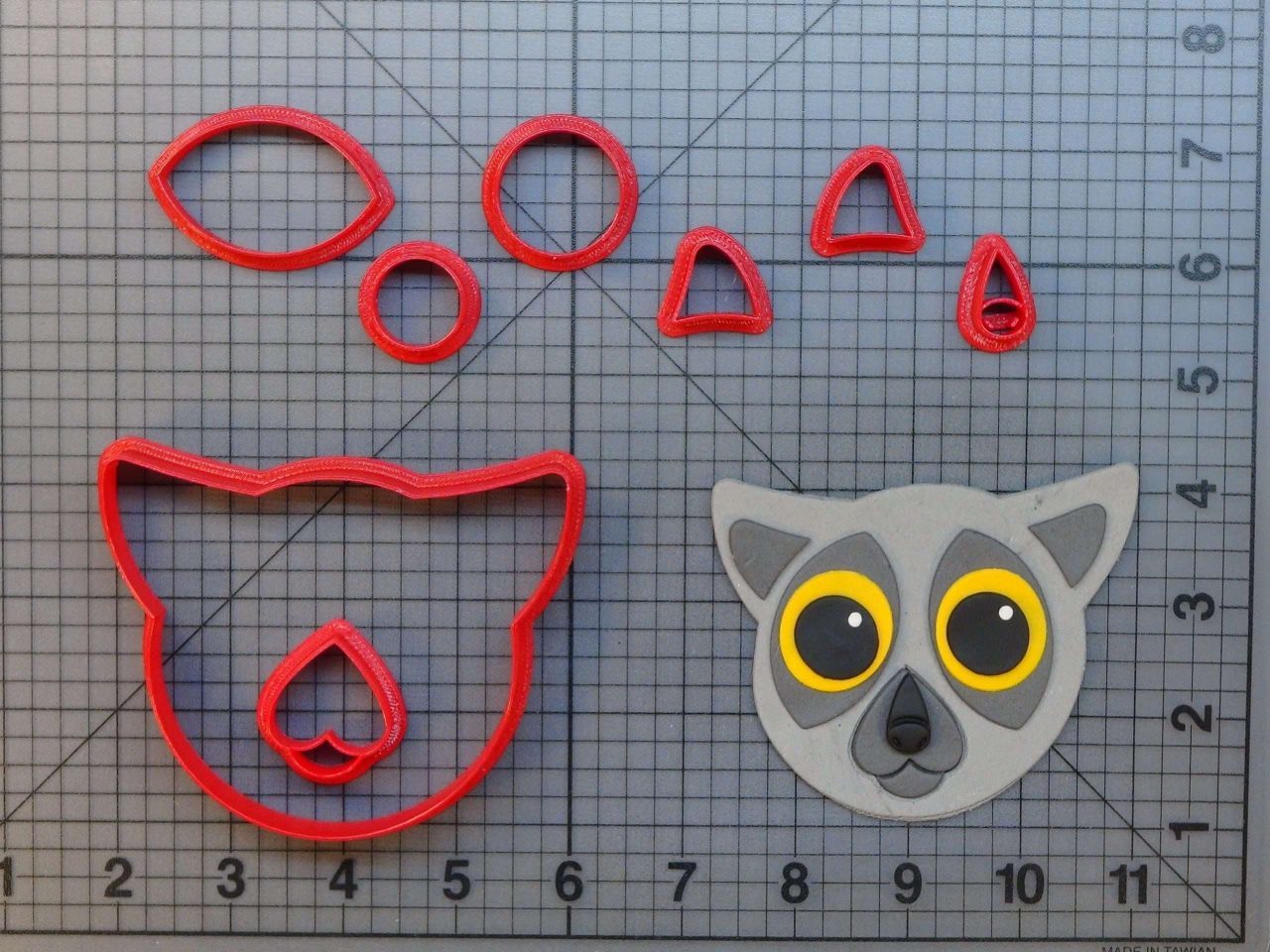 Lemur 266-727 Cookie Cutter Set